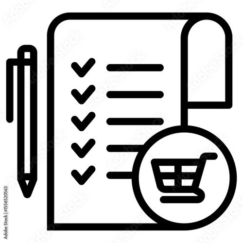 Shopping List Icon