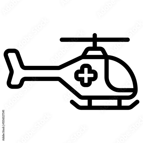 Helicopter Icon photo