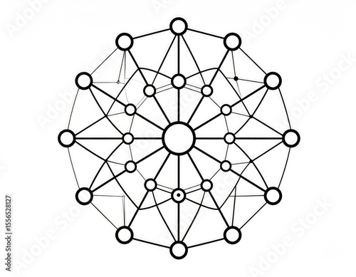 Abstract circular network