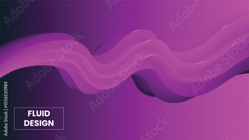 Vibrant Fluid Background Design with Abstract Gradient Flow – Vector EPS

