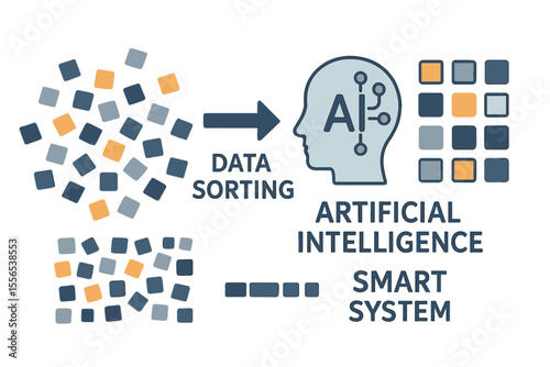 Data organization transforms disorder into a structured system, incorporating extensive data and intelligent background operations