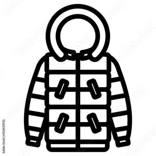 Puffer Coat Icon