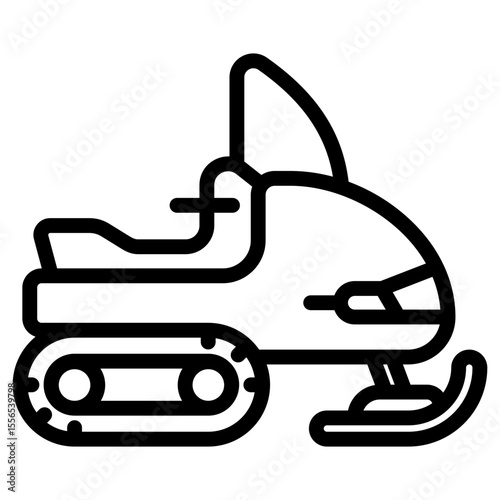Snowmobile Icon