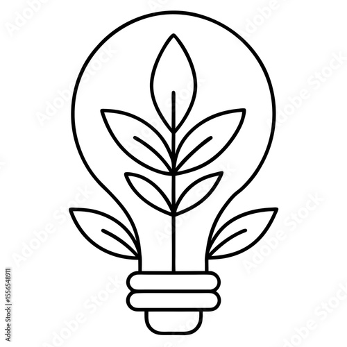 eco bulb icon