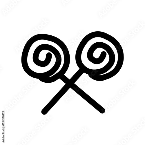 Chicken Leg line icon