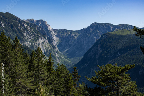 Wunderschönen Ausblick auf Hochland in Montenegro