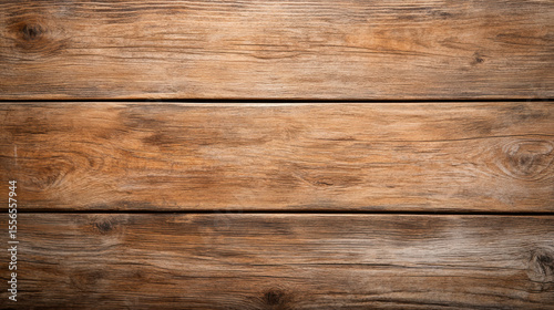 Wallpaper Mural Close up of wooden planks with natural grain and warm brown color, creating rustic and textured surface perfect for backgrounds or interior design. Patchara style Torontodigital.ca