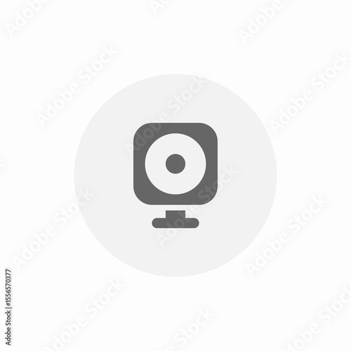 compact stereo audio icon sign vector