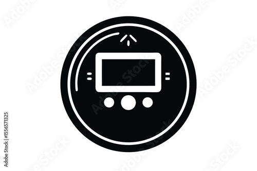 smart meter vector icon