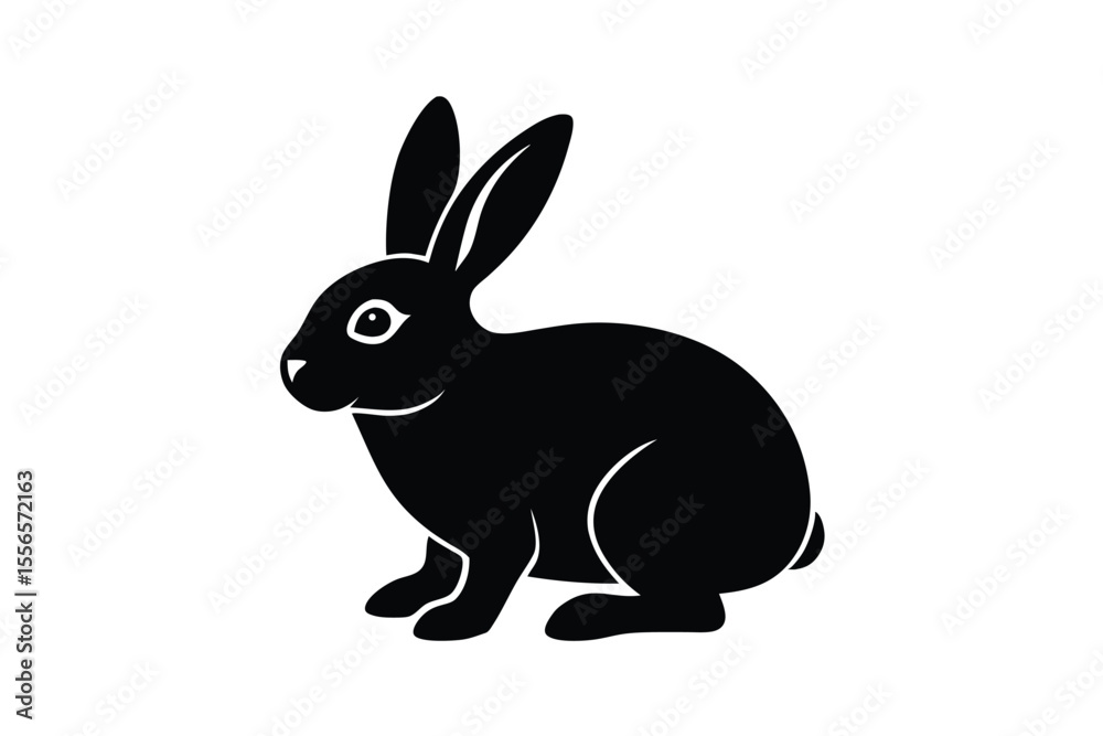 vector illustration of a rabbit vector illustration of a rabbit
