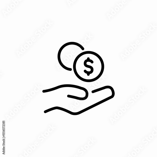 savings insurance icon sign vector