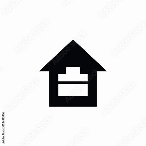 house painting icon sign vector