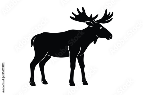 moose vector icon