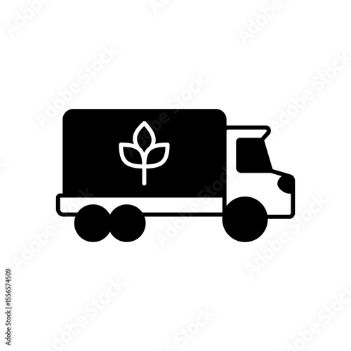 Food Distribution Logistics Fill Icon