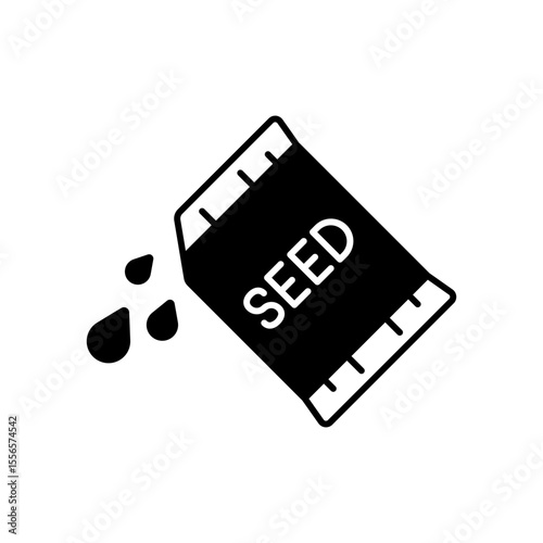 Individual Plant Seed Fill Icon