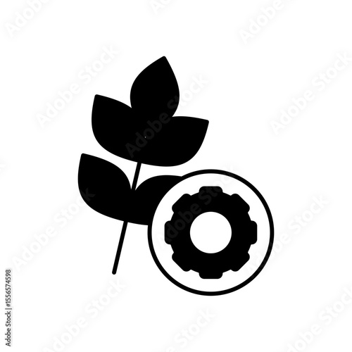 Agriculture Farming Industry Fill Icon