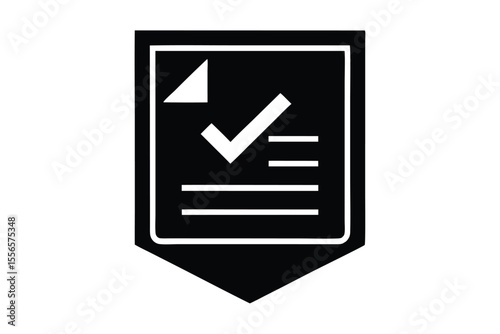 form approved icon vector