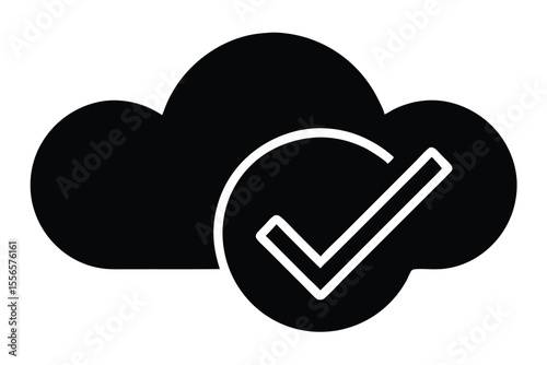 cloud check icon