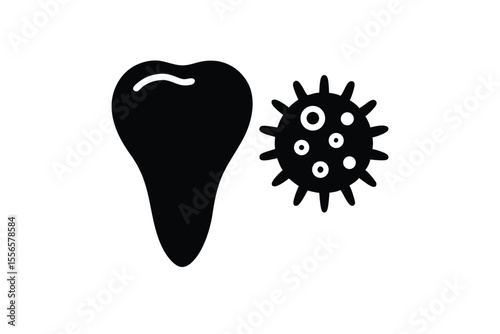 tooth wheels isolated on white