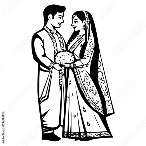 Bengali Wedding Couple