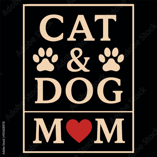 Rescue Animal Supporter Cat And Dog Mom For Pet Lovers Tank Top