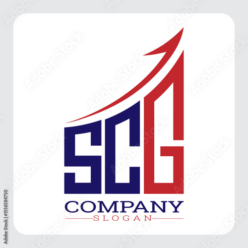 SCG logo design, SCG Company Logo Design Growth vector, SCG Upward Arrow Business Success Logo vector, SCG Corporate Branding Logo, SCG simple and modern logo, SCG business finance logo design, etc.