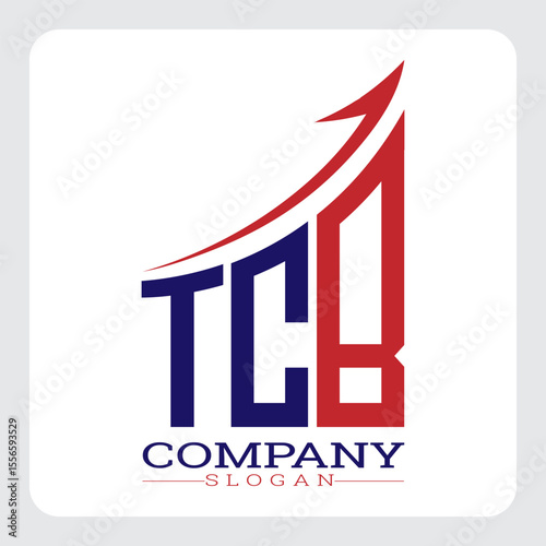 TCB logo design, TCB Company Logo Design Growth vector, TCB Upward Arrow Business Success Logo vector, TCB Corporate Branding Logo, TCB simple and modern logo, TCB business finance logo design, etc.