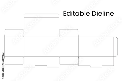 dieline, dieline template, box dieline, packaging dieline, die cut template, dieline design, folding carton dieline, printable dieline, editable dieline template	