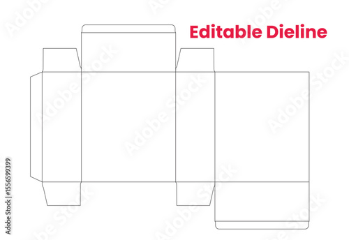 dieline, dieline template, box dieline, packaging dieline, die cut template, dieline design, folding carton dieline, printable dieline, editable dieline template	