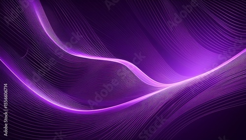purple tech wave background