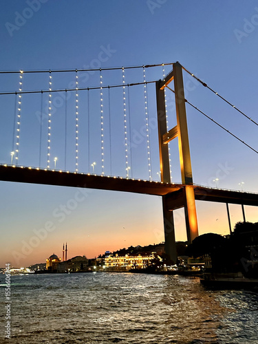 Bosphorus Bridge at Dusk