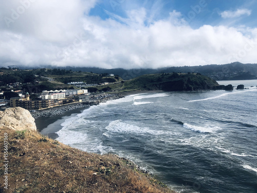 Coastal View of Pacifica, California