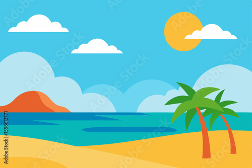 Tropical Beach Paradise Sun, Sand, and Ocean Views