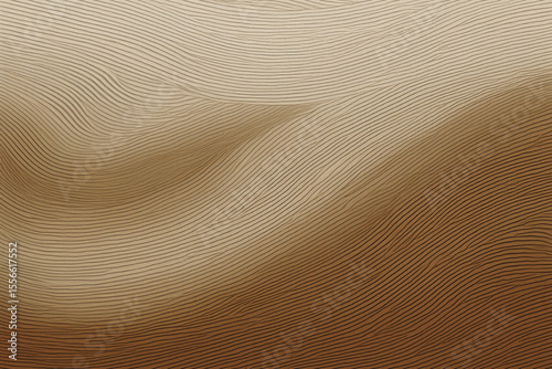 Abstract Neutral 3D Flowing Lines Background