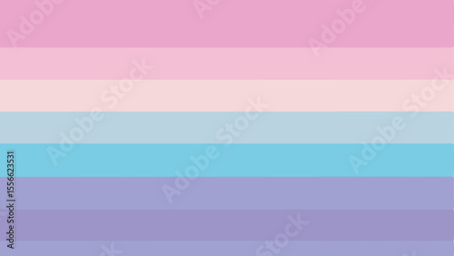 Nonbinary pride flag displaying six horizontal stripes in soft pastel colors