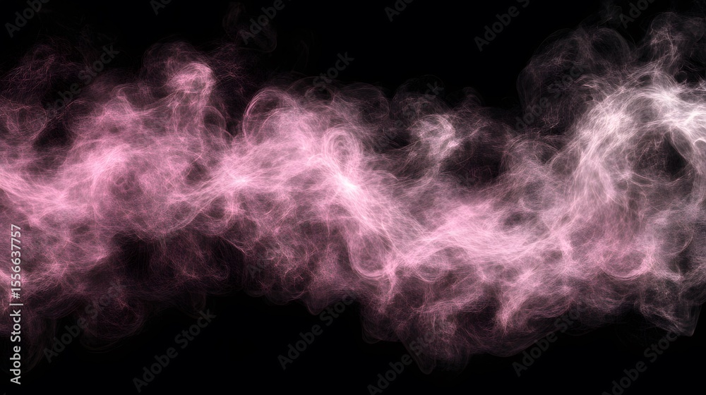 Obraz premium Abstract Pink Smoke Wave Background Texture