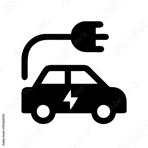 electric car icon