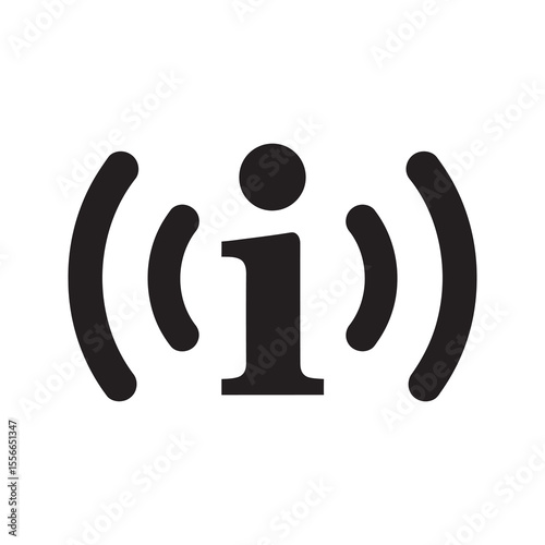 Verified information symbol with check mark for correct data approved content confirmed fact valid source accuracy vector solid glyph icon