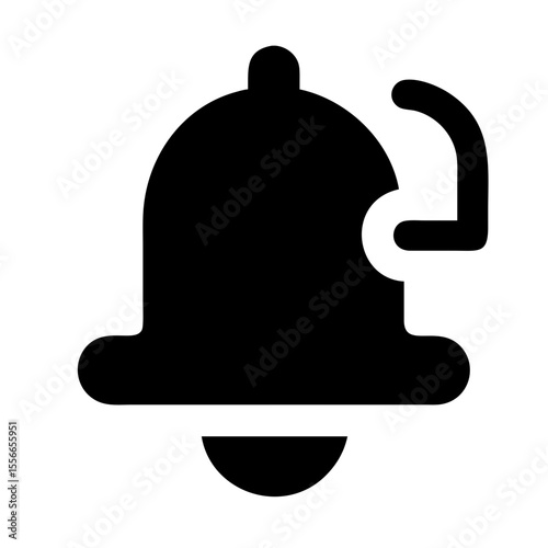 Memory Aid Icon Featuring a Clean Bell Reminder Symbol for Planning Tasks