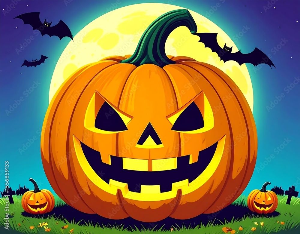Halloween pumpkin illustration Halloween pumpkin illustration