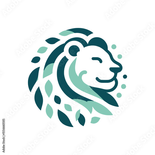 The jungle lion looks more cuddly than fierce