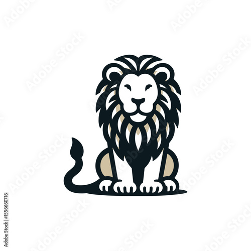 The jungle lion looks more cuddly than fierce