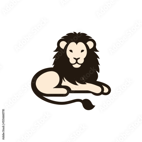 The jungle lion looks more cuddly than fierce
