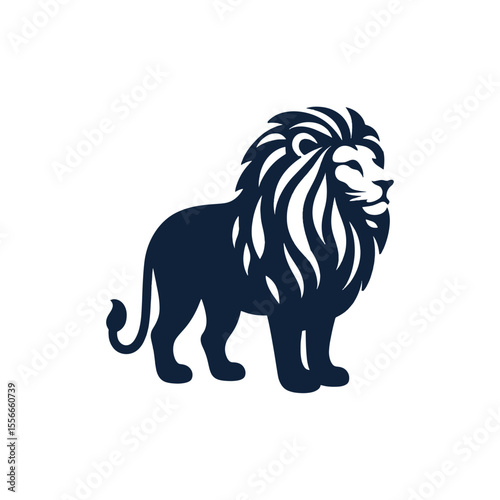 The jungle lion looks more cuddly than fierce