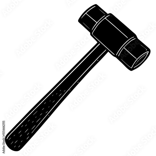 hammer and nail vector