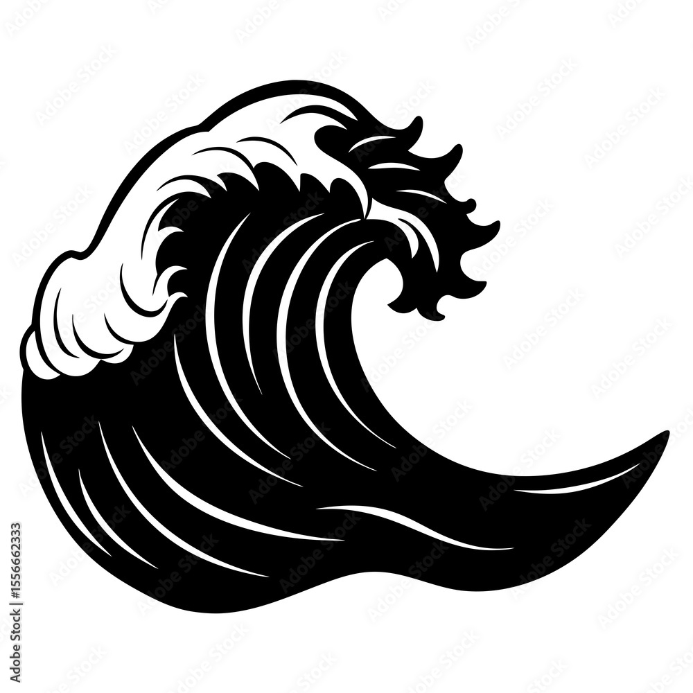 Naklejka premium vector illustration of an abstract background