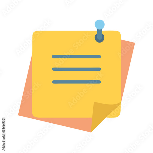 Yellow sticky notes with blue lines pinned on a black background for reminders
