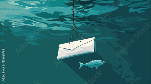 Data Phishing Hacking Online Scam Concept