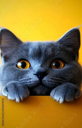 cat with blue eyes