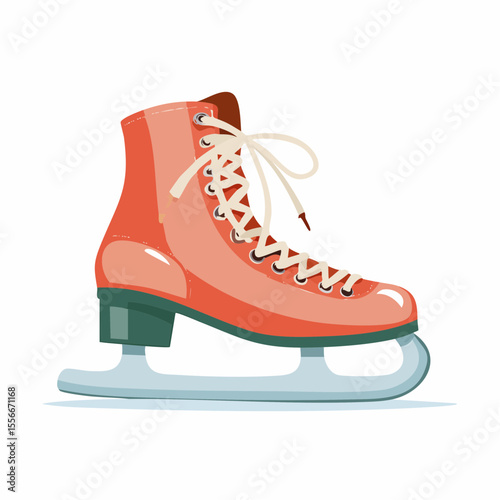 A pair of ice skates with laces tied together
